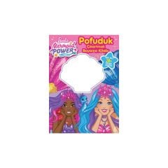 Doğan Çocuk  Barbie Mermaid Power - Pofuduk Çıkartmalı Boyama Kitabı