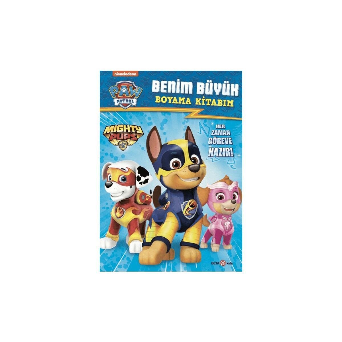 Paw Patrol - Benim Buyuk Boyama Kitabim
