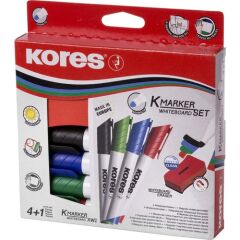 Kmarker Whitboard Xw1 Set4+silgi