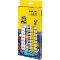Nova Color Akrilik Boya 12 Li