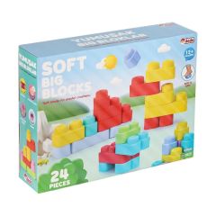 04006 Yumuşak Big Bloklar 24 Parça -Dede