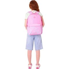 Kaukko Soft Floral Sırt Çantası (pınk Flowers)  Krn-K1794
