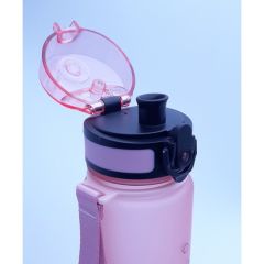 Uzspace Tritan 500 ml (Glow Pink-Snow Man) Matara 3026-5
