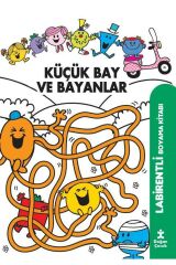Küçük Bay Ve Bayanlar Labirent  Boyama Kitabı
