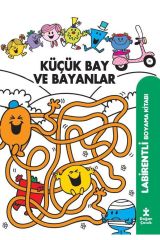 Küçük Bay Ve Bayanlar Labirent  Boyama Kitabı