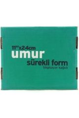 Umix 11x24 3 Nüsha Sürekli Form Renkli