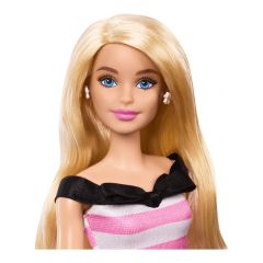 Barbie 65.yıl Özel Pembe Elbiseli Bebek HTH66