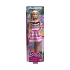 Barbie 65.yıl Özel Pembe Elbiseli Bebek HTH66