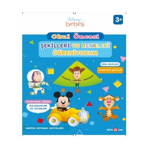 Disney Eğitsel Okul Öncesi Şekilleri Ve Renkleri Öğreniyorum