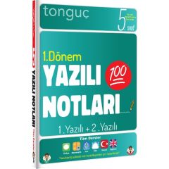 5. Sınıf Yazılı Notları 1. Dönem 1 ve 2. Yazılı