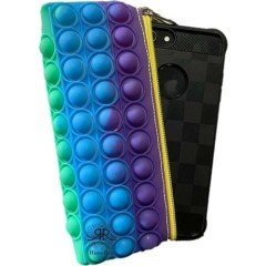 Roseroi Pop It Push Bubble Fidget Popit Gökkuşağı Kalem Kutusu
