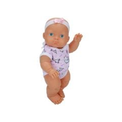 Sunman Ada Bebek Gülen Bebeğim Yemek Seti 23 cm 31650 Pembe