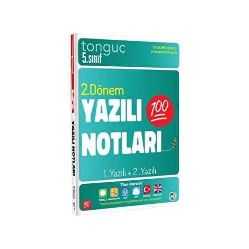 Tonguç 5. Sınıf Yazılı Notları 2. Dönem 1.Yazılı + 2. Yazılı