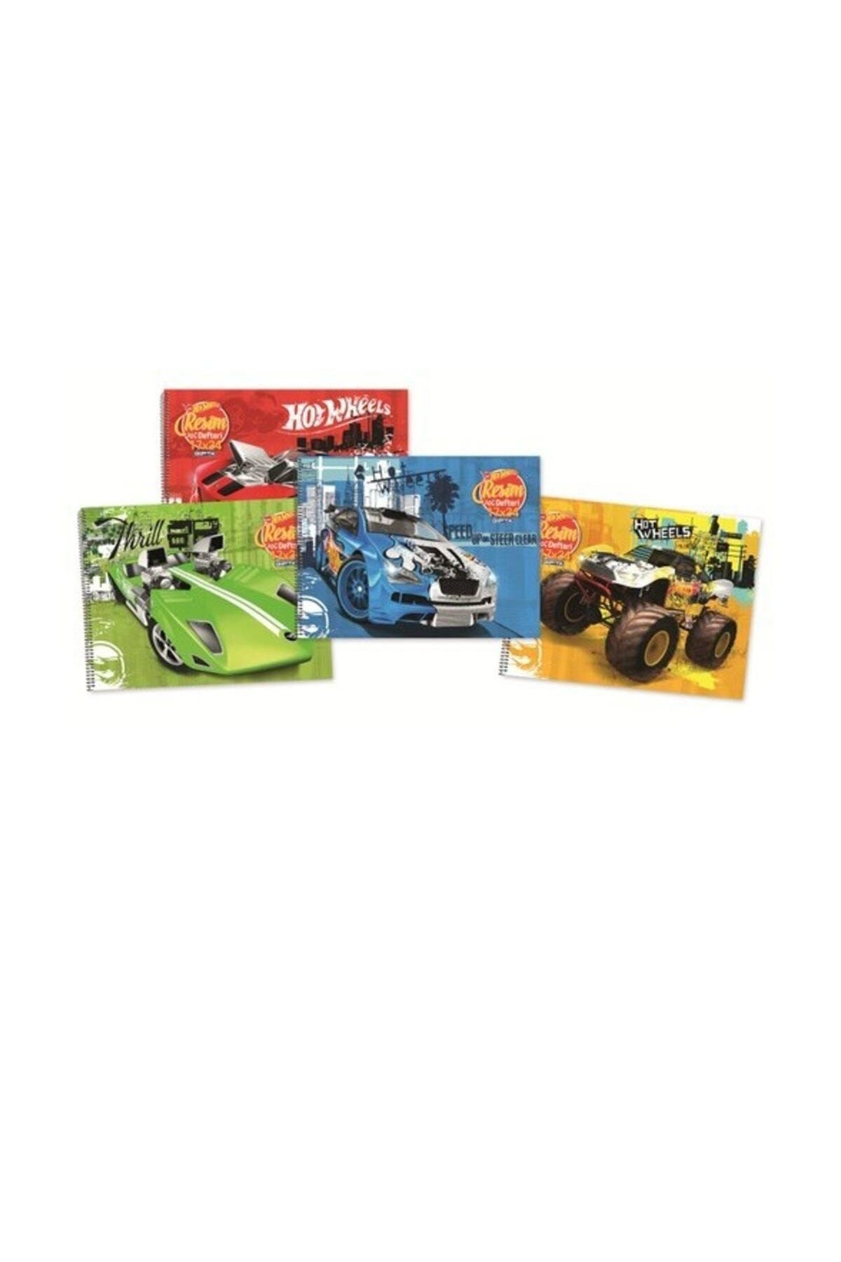 Hot Wheels Spr Resim Defteri 25x35 15 Yp