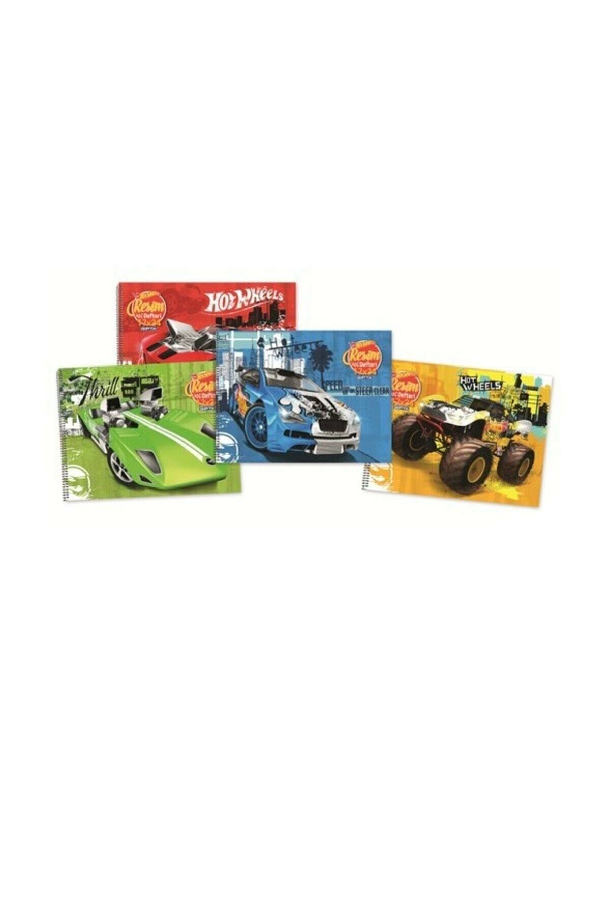 Hot Wheels Spr Resim Defteri 25x35 15 Yp