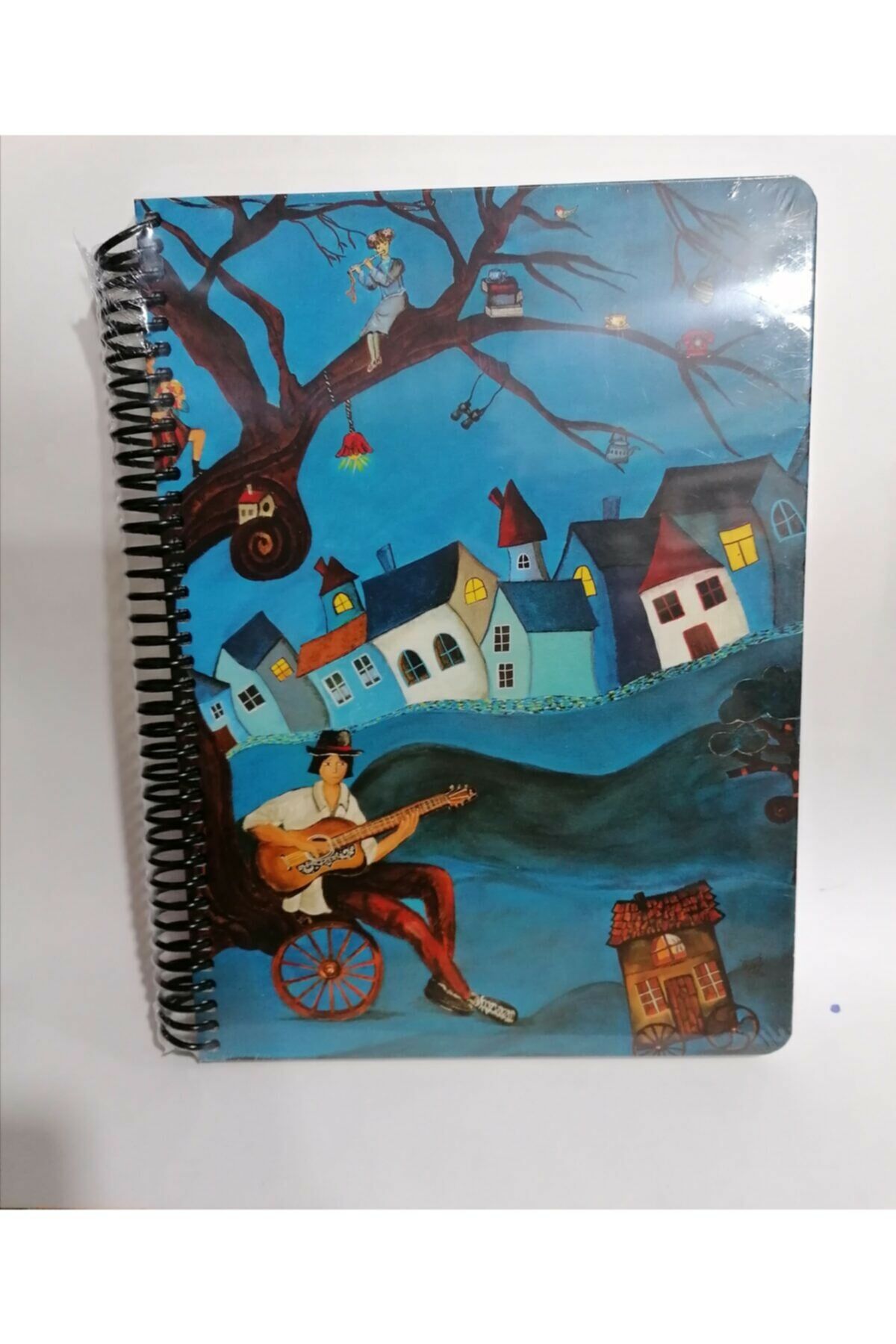 Ezo Sunal Sert Kapak 17x24 120 Yp Çizgili