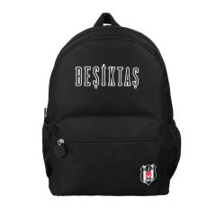 Me Çanta Beşiktaş Önden Cepli Siyah Sırt Çantası