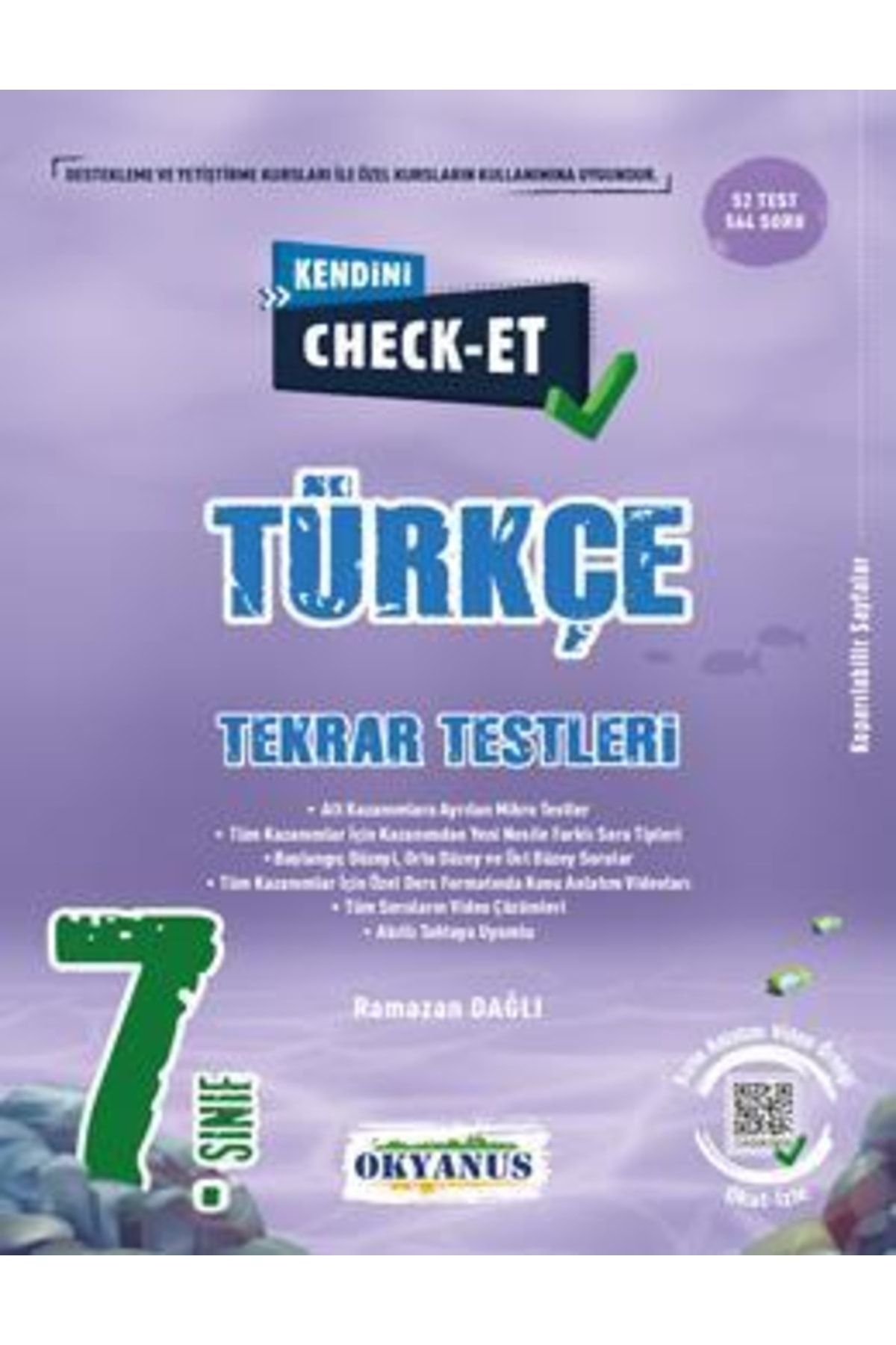 7. Sınıf Kendini Check - Et Türkçe Tekrar Testleri