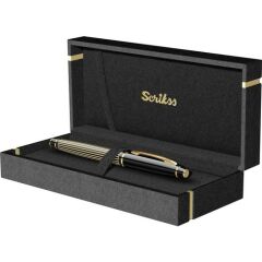 Scrikss 35l Roller Çizgi Desen Siyah Altın