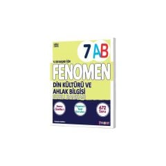 Fenomen Yayınları 2025 7. Sınıf A-B Serisi Din Kültürü Konu Özetli Soru Bankası