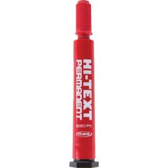 Hı-Text Permanent M. Kesik Uçlu Kırmızı 830Pc 12'li