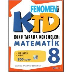 Fenomen 8 Ktd Matematik Soru Bankası