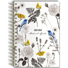 Victoria's Journals Akademik Ajanda 2023-2024 . Haftalık A5 (14.8X21 Cm), Spiralli A5