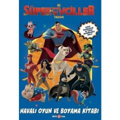 Süper Evciler Havalı Oyun Ve Boyama Kitabı