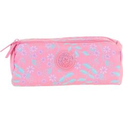Kaukko Soft Floral Dual Kalem Çantası (pınk Flowers)