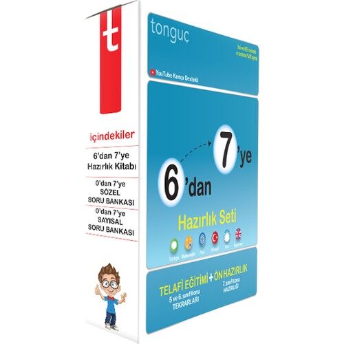 Tonguç 6 Dan 7 Ye Hazırlık Seti 3 Kitap
