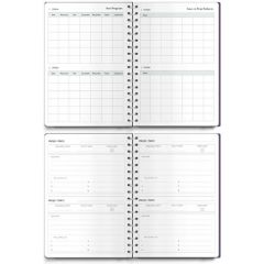 Victoria's Journals 123-9127 Akademik Ajanda 2023-2024 . Haftalık A5 (14.8X21 Cm), Spiralli