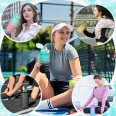 Vagonlife Su Matarası 1500ML VGN2213 Yeşil Sarı