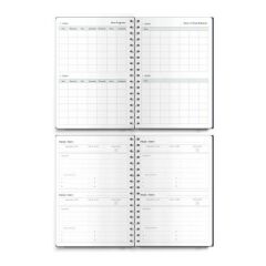 Victoria's Journals 123-9124 Akademik Ajanda 2023-2024 . Haftalık A5 (14.8X21 Cm), Spiralli