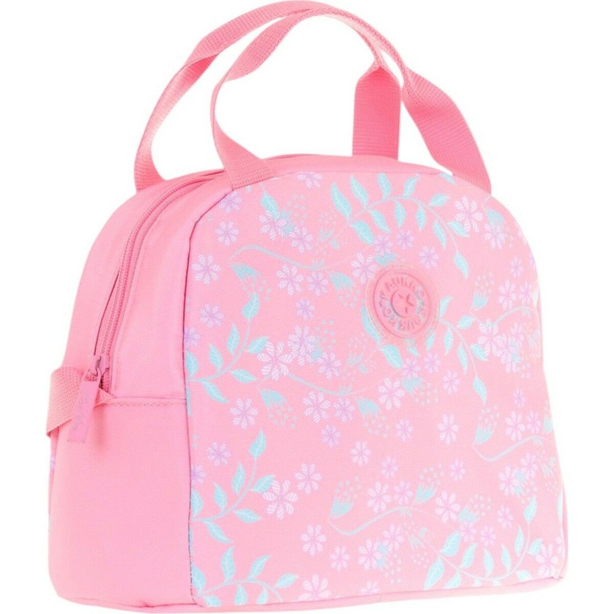 Kaukko Soft Floral Beslenme Çantası (pınk Flowers)