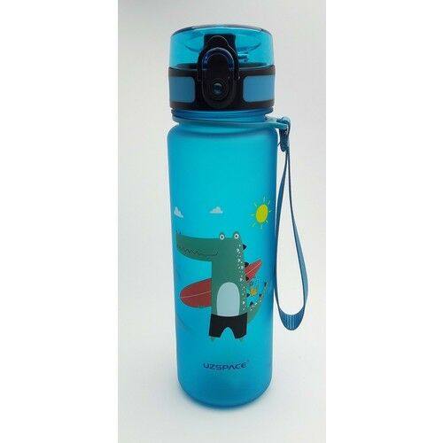 Uzspace Tritan 500 ml (Aurora Blue-Crocodile) Matara 3026-5