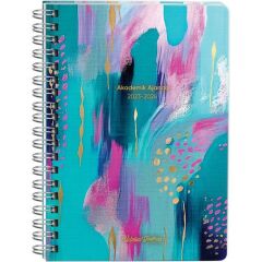 Victoria's Journals Akademik Ajanda 2023-2024 Haftalık Spiralli Sert Kapak 17X24 cm