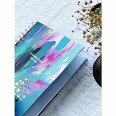 Victoria's Journals Akademik Ajanda 2023-2024 Haftalık Spiralli Sert Kapak 17X24 cm