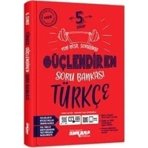 Ankara Güçlendiren 5.Sınıf Türkçe Soru Bank.