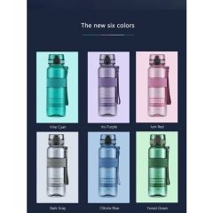 Uzspace 1000 ml Su Matarası Büyük Boy Cam Göbeği