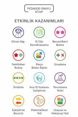 4+ Yaş ''Kodlama Oyunları - Yaratıcı Düşünme'' Okul Öncesi Eğlenceli Çocuk Etkinlik Kitabı
