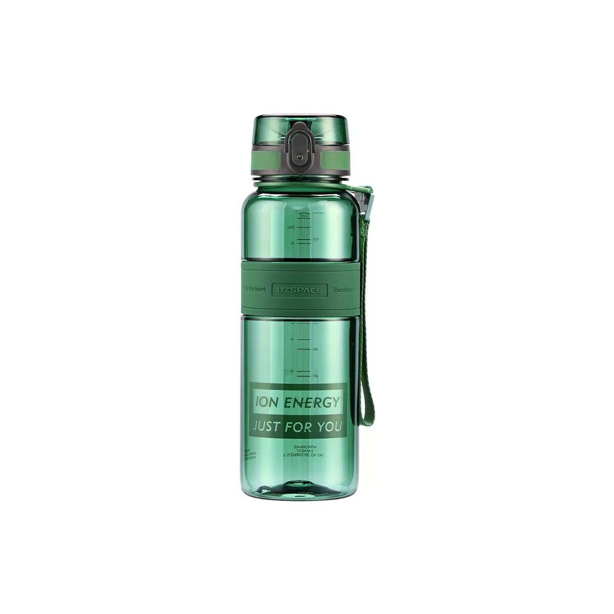 Uzspace 1000 ml Su Matarası Büyük Boy Yeşil