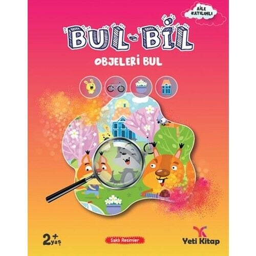 Yeti - Bul Bil Serisi Objeleri Bul 2-4 Yaş