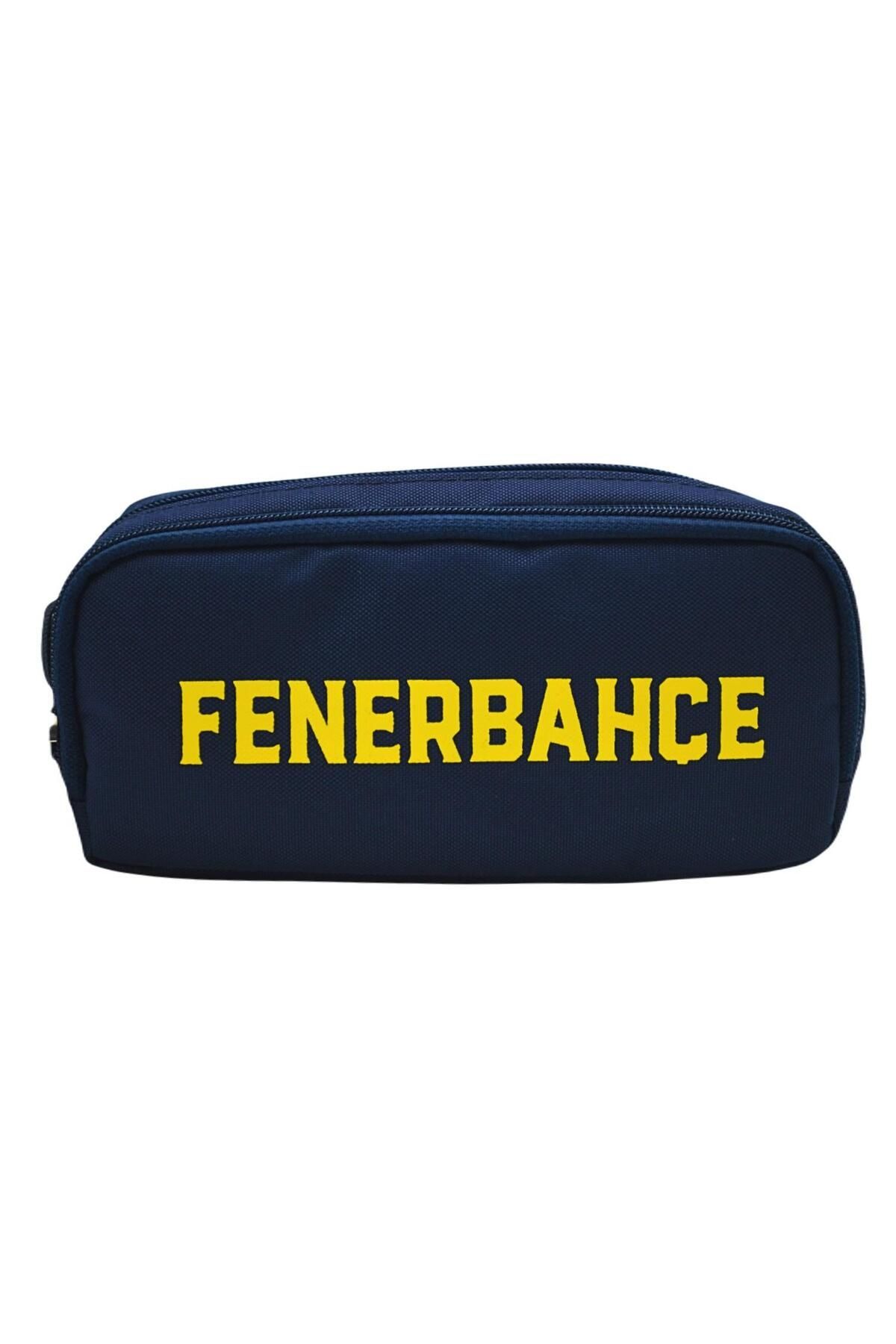 Fenerbahçe Sarı Baskı Kalem Çantası