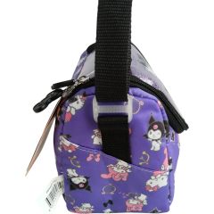 Orjinal Lisanslı Hello Kitty Friends Kuromi Termal Beslenme Çantası Mor 3261