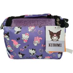 Orjinal Lisanslı Hello Kitty Friends Kuromi Termal Beslenme Çantası Mor 3261