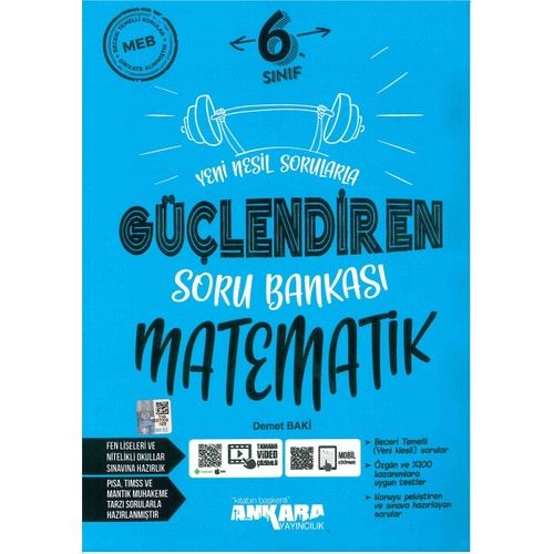 Ankara Güçlendiren 6.Sınıf Matematik Soru Bankası