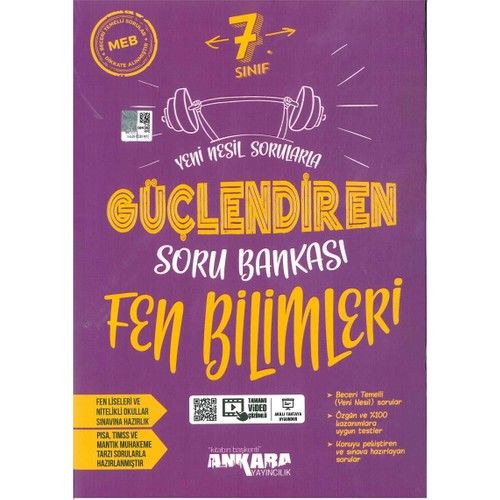 Ankara Güçlendiren 7.Sınıf Fen Bilimleri Soru