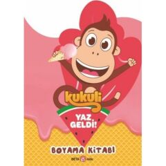 Kukuli Yaz Geldi! Boyama Kitabı