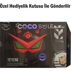 Vagonlife Coco Smile Su Matarası Robotik 630 ml Siyah