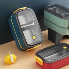 Vagonlife BL50002-2 1400ML Yeşil Çelik Saklama Kabı